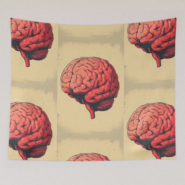 Item preview, Copy of Colorful Human Brain, Illustrations Showing Its Complexity designed and sold by Piotrek0001.
