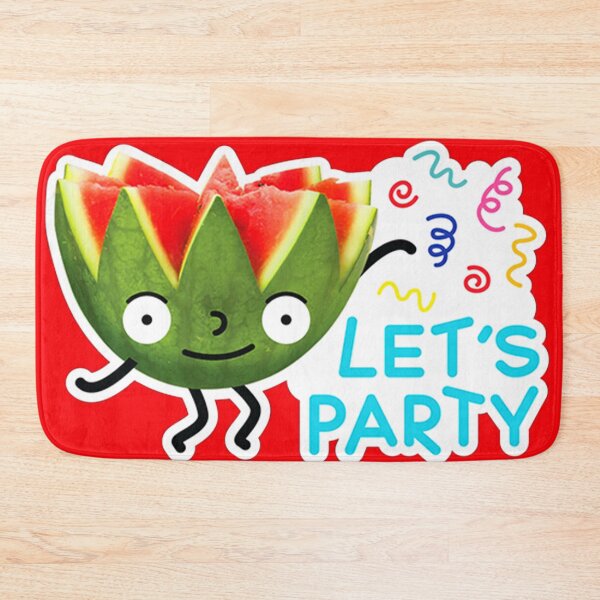 Item preview, Mr Melon Head says Let's Party! designed and sold by claireseyeview.