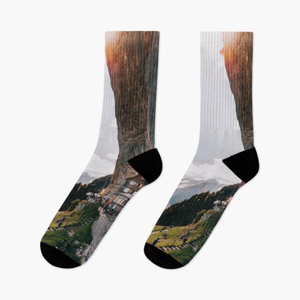 Item preview, "House in the mountain" designed and sold by Optimistoart.
