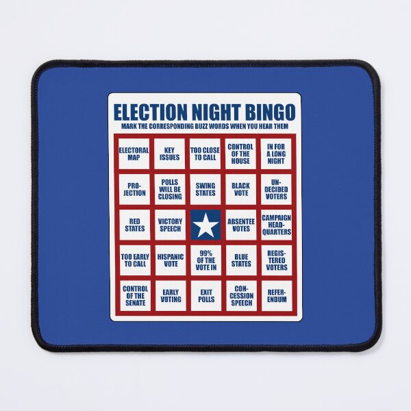 Item preview, Election Night Bingo designed and sold by GloopTrekker.