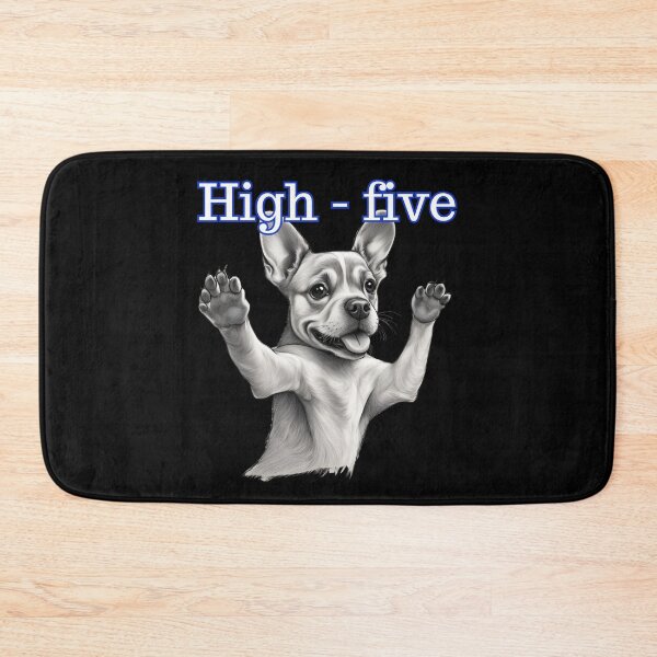Item preview, High - five Dog Animals Nature designed and sold by Design_Your_Day.