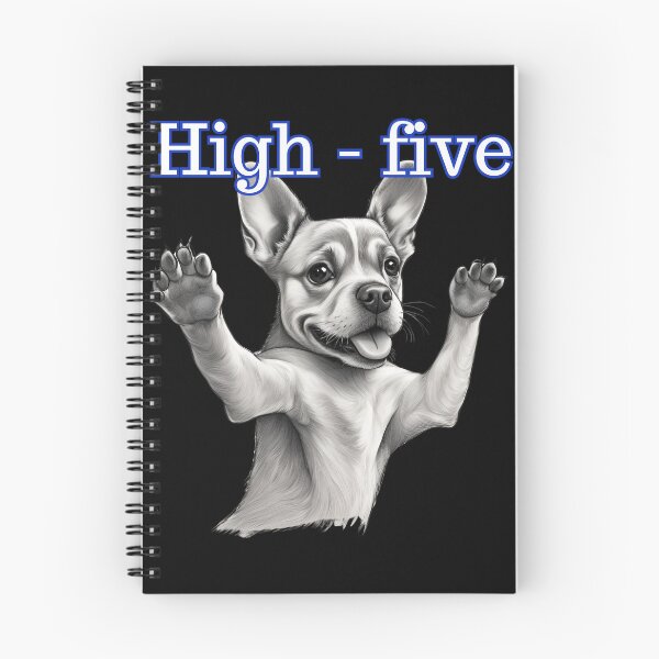 Item preview, High - five Dog Animals Nature designed and sold by Design_Your_Day.
