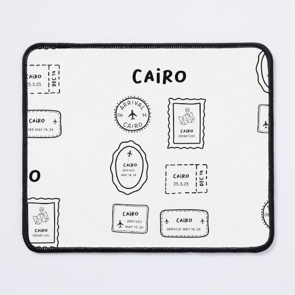 Item preview, Cairo | Travel Stamp Collection | Minimalist Design designed and sold by RM-Journey.