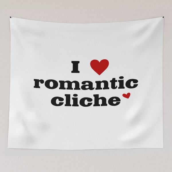 Item preview, I love romantic cliche designed and sold by CarolCaju.