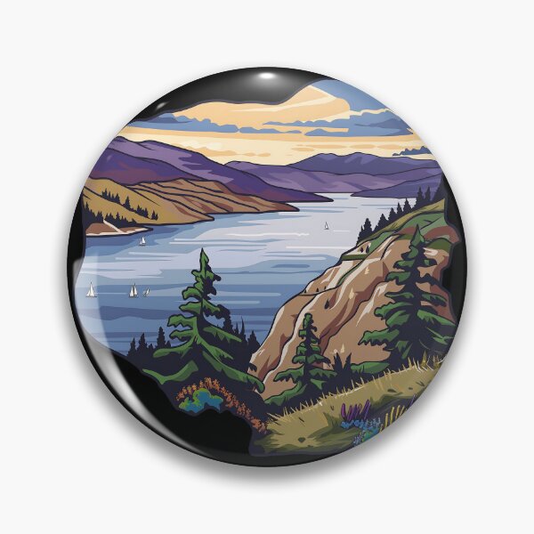 Item preview, Peachland British Columbia Canada Okanagan Lake View designed and sold by meganohm.