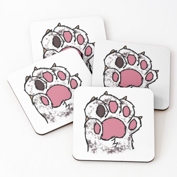 Item preview, White furry paw designed and sold by illehcim-furry.