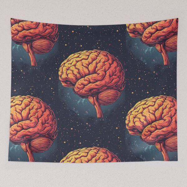 Item preview, Colorful Human Brain, Illustrations Showing Its Complexity designed and sold by Piotrek0001.