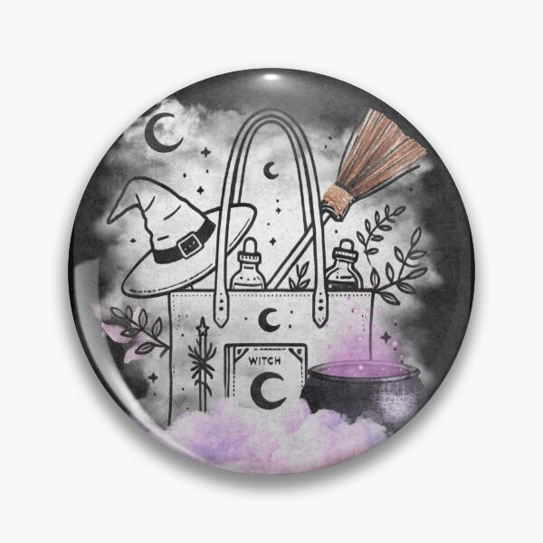 Item preview, "Hex and the City: Witch’s Essentials" Halloween Vibes, Transparent Background  designed and sold by Lunardreams54.