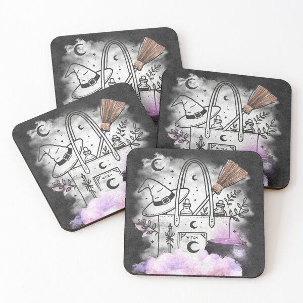 Item preview, "Hex and the City: Witch’s Essentials" Halloween Vibes, Transparent Background  designed and sold by Lunardreams54.