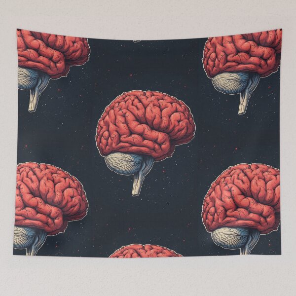 Item preview, Colorful Human Brain, Illustrations Showing Its Complexity designed and sold by Piotrek0001.