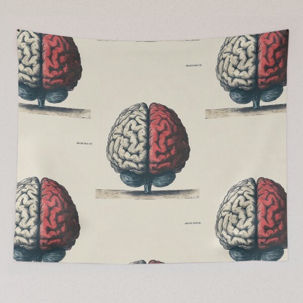 Item preview, Colorful Human Brain, Illustrations Showing Its Complexity designed and sold by Piotrek0001.