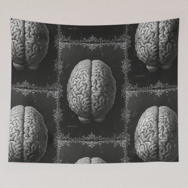 Item preview, Colorful Human Brain, Illustrations Showing Its Complexity designed and sold by Piotrek0001.