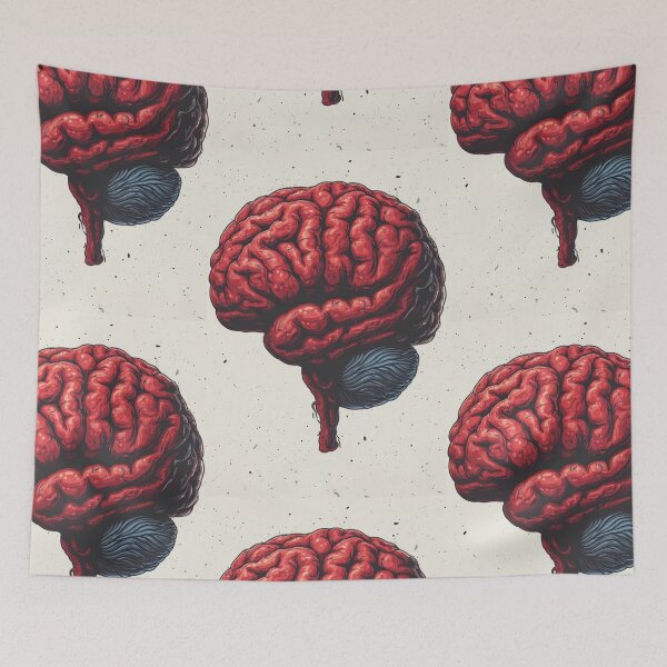 Item preview, Colorful Human Brain, Illustrations Showing Its Complexity designed and sold by Piotrek0001.