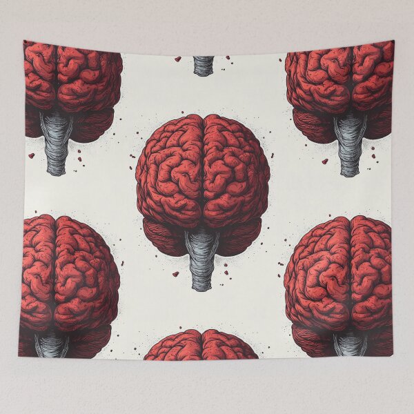 Item preview, Colorful Human Brain, Illustrations Showing Its Complexity designed and sold by Piotrek0001.