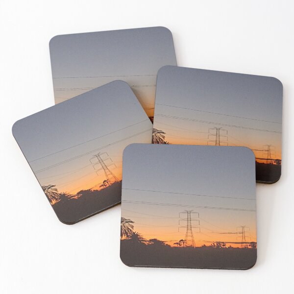 Item preview, Sunset with lampposts blanket designed and sold by Peroex 101.