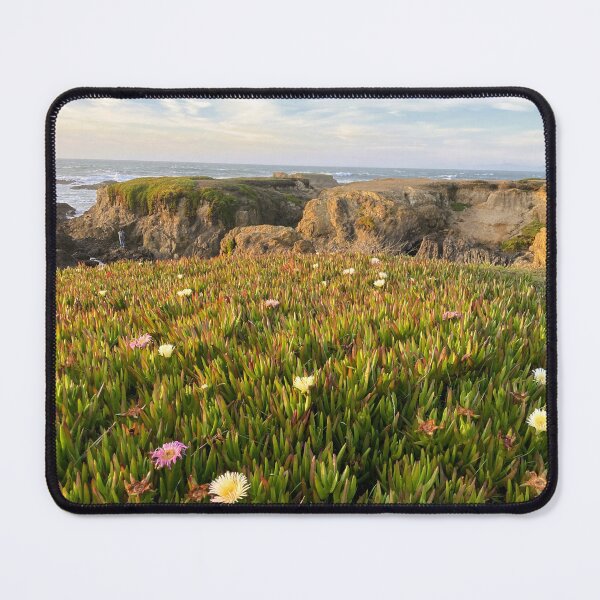 Item preview, Ice Plants and Ocean Cliffs designed and sold by To-vintageWlove.