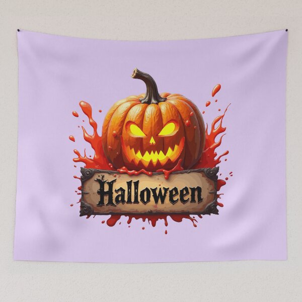 Item preview, Glowing Pumpkins designed and sold by TaruHonu.