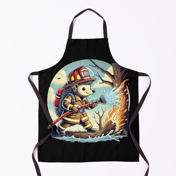 Item preview, Heroic Hedgehog: Firefighting Fury. designed and sold by Linework Studio.