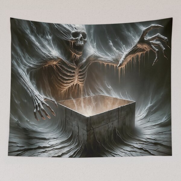 Item preview, Shadowy Entity Breaking Free designed and sold by koreatvtea.
