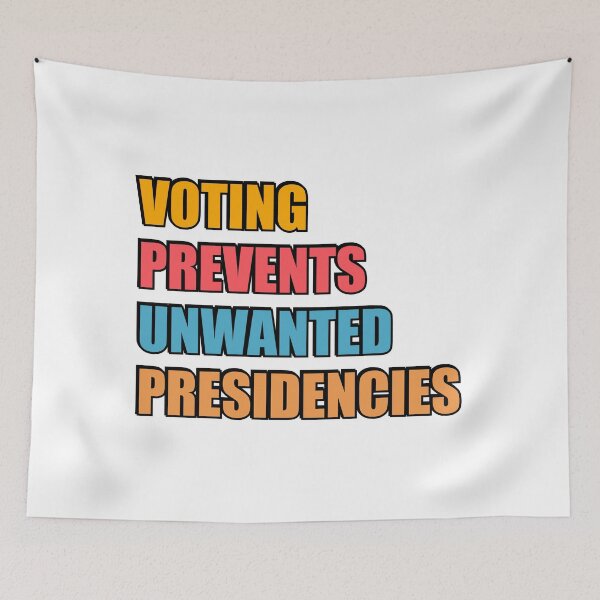 Item preview, Voting Prevents Unwanted Presidencies designed and sold by Inspirationmotivation.