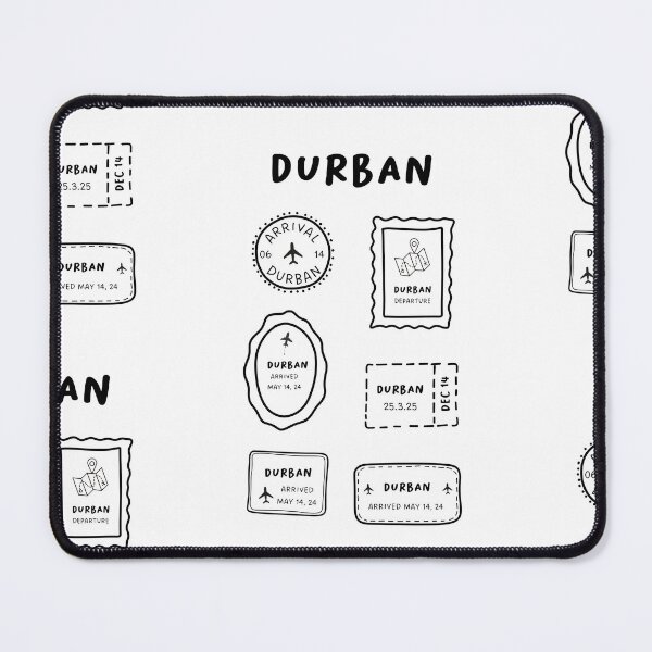 Item preview, Durban | Travel Stamp Collection | Minimalist Design designed and sold by RM-Journey.