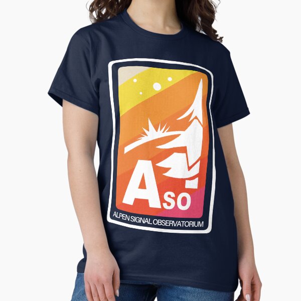Vista previa del artículo con la obra «ASO (Observatorio de señales de Alpen)», diseñado y vendido por VOTVMerch.