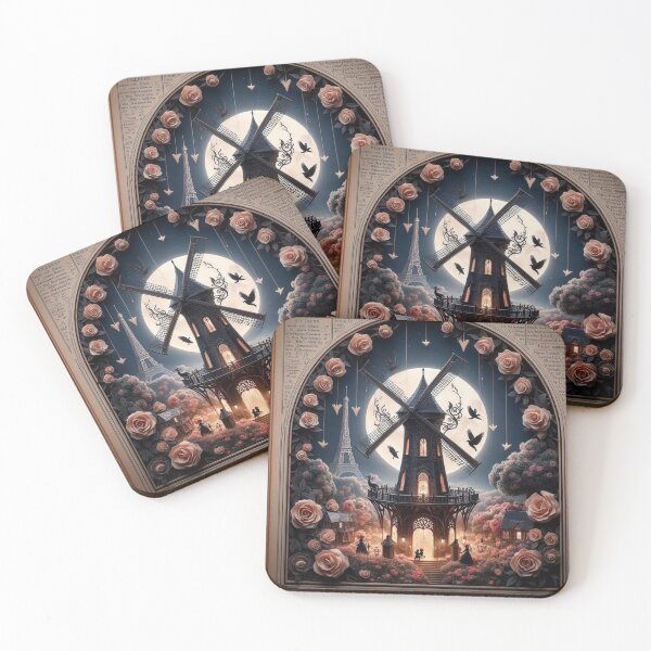 Item preview, Enchanted Evening in Paris designed and sold by ZenOfAIarts.
