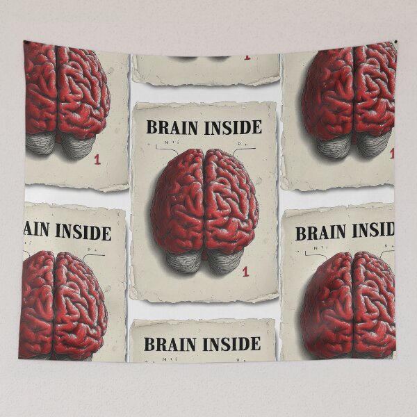 Item preview, Brain: Anatomy, Art, Surrealism designed and sold by Piotrek0001.