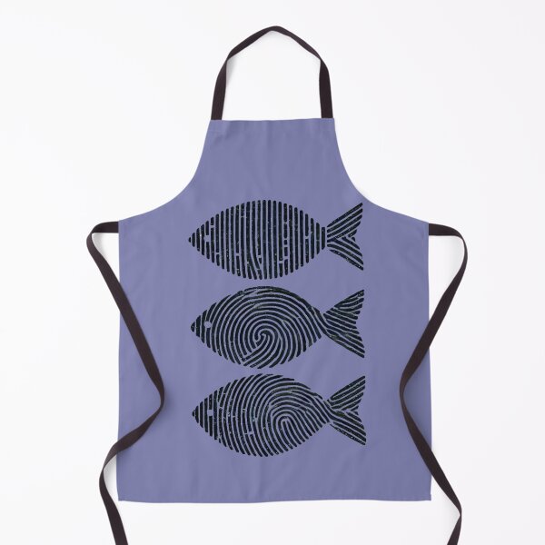 Item preview, Three Fish with Fingerprints designed and sold by Blink Art Studio.