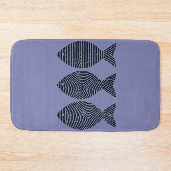 Item preview, Three Fish with Fingerprints designed and sold by Blink Art Studio.