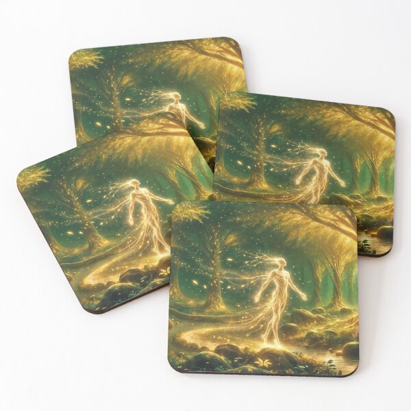 Item preview, Golden Transformation in Enchanted Forest designed and sold by koreatvtea.