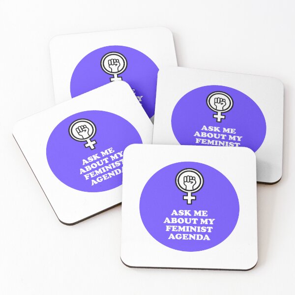 Item preview, Ask me about my feminist agenda designed and sold by Inspirationmotivation.