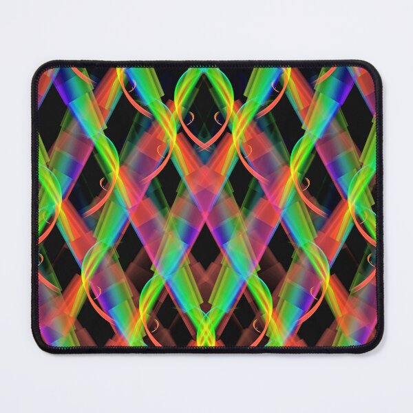 Item preview, Rainbow Fractal Pattern 4 designed and sold by Natfigcreates.