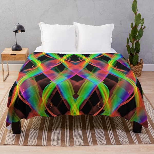 Item preview, Rainbow Fractal Pattern 4 designed and sold by Discordant Dreams Art.