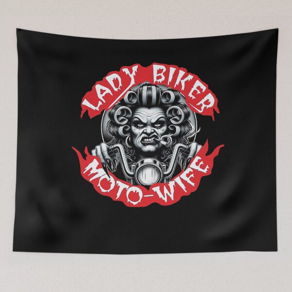 Item preview, Lady Biker Moto-Wife 2 designed and sold by TomVtX.