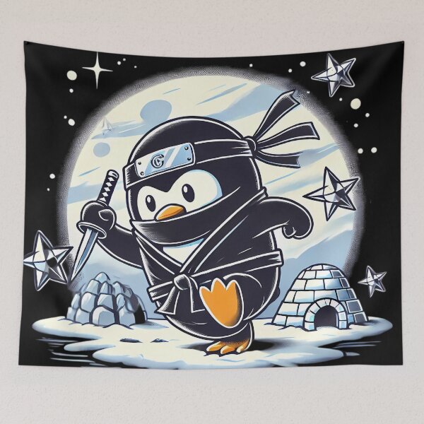 Item preview, Ninja Penguin: Arctic Stealth. designed and sold by Linework Studio.