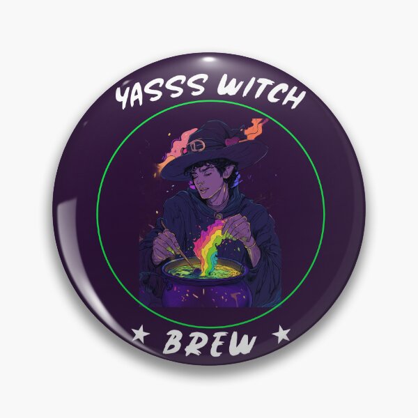 Item preview, Yasss Witch Brew designed and sold by QueerQPaints.