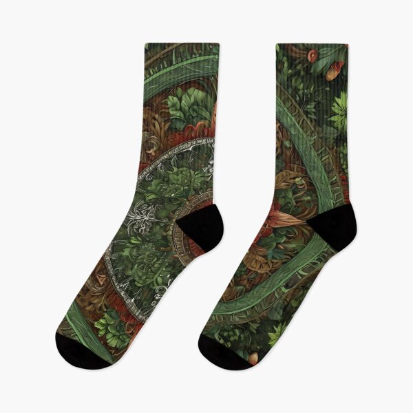Item preview, Wild and Green Nature Mandala designed and sold by MandalasShops.