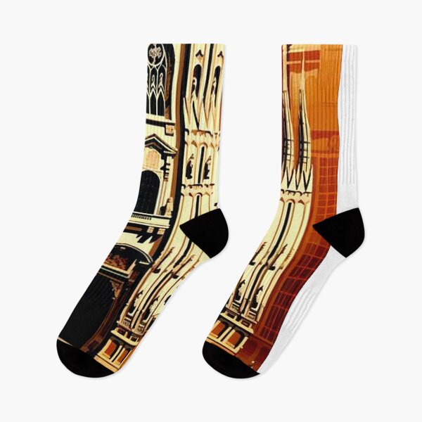 Item preview, Milan Italy Vintage Duomo Di Milano Travel and Tourism Advertising Print designed and sold by posterbobs.