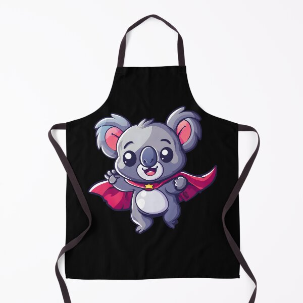 Item preview, Cute Kawaii Cartoon Hero Superhero Super Koala Bear designed and sold by Leonardo Palumbo.