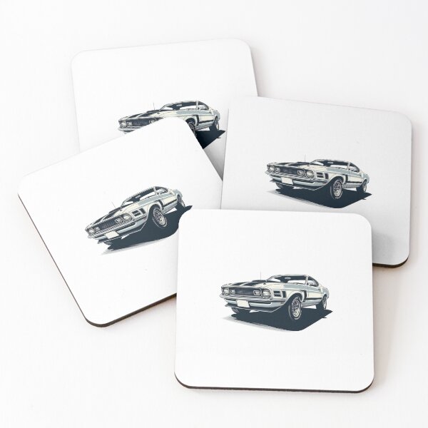 Item preview, 70s Boss 429 Mustang designed and sold by VintageCarsShop.