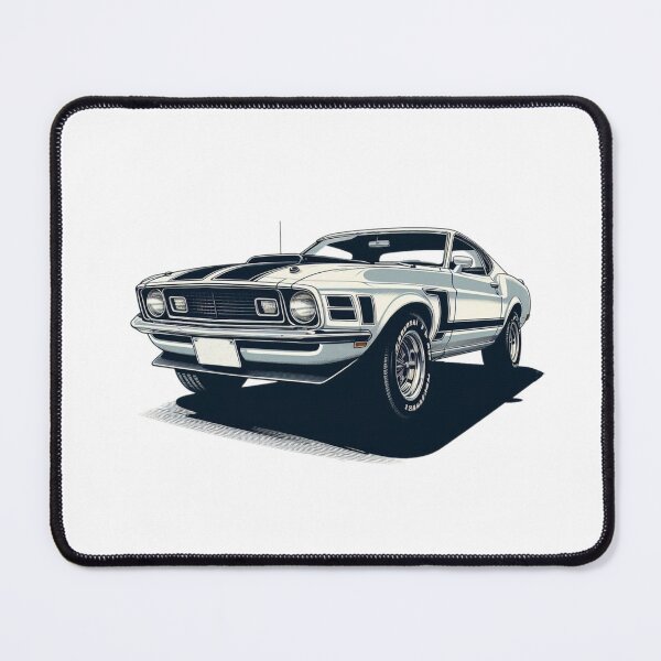 Item preview, 70s Boss 429 Mustang designed and sold by VintageCarsShop.