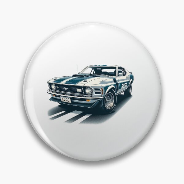 Item preview, 70s Boss 429 Mustang designed and sold by VintageCarsShop.