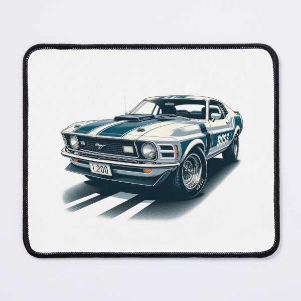 Item preview, 70s Boss 429 Mustang designed and sold by VintageCarsShop.