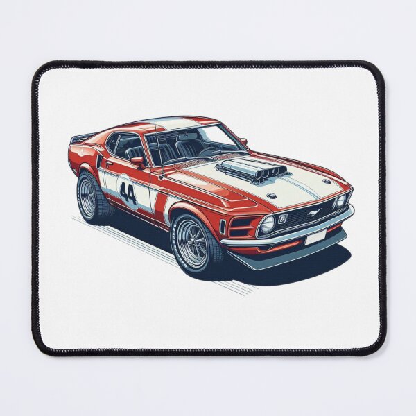 Item preview, 70s Boss 429 Mustang designed and sold by VintageCarsShop.