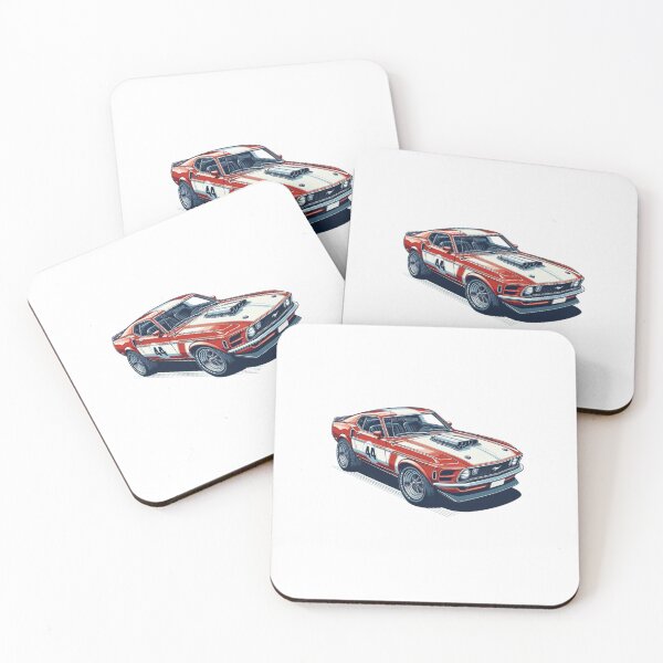 Item preview, 70s Boss 429 Mustang designed and sold by VintageCarsShop.