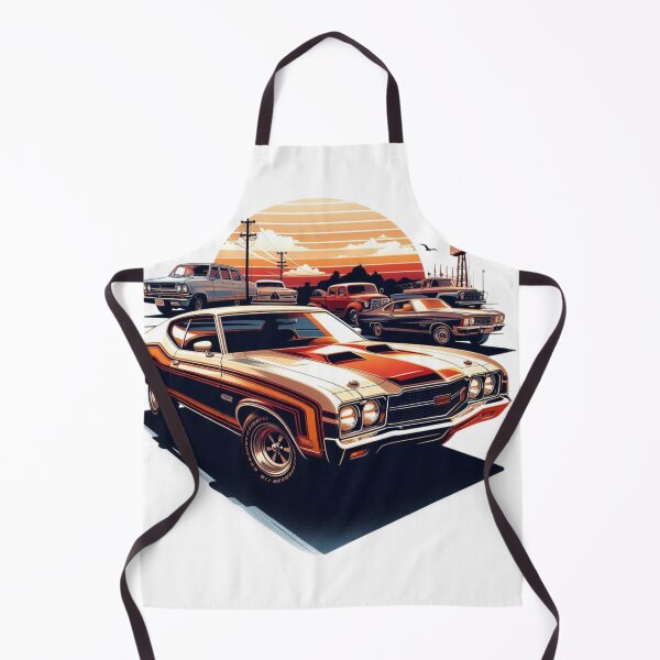 Aperçu de l'œuvre Ford Torino des années 1970 créée et vendue par VintageCarsShop.