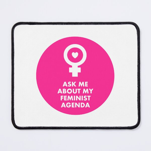Item preview, Ask me about my feminist agenda designed and sold by Inspirationmotivation.