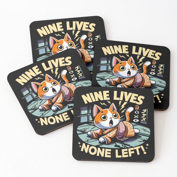 Item preview, Nine lives none left 3 designed and sold by RafaelLima7.