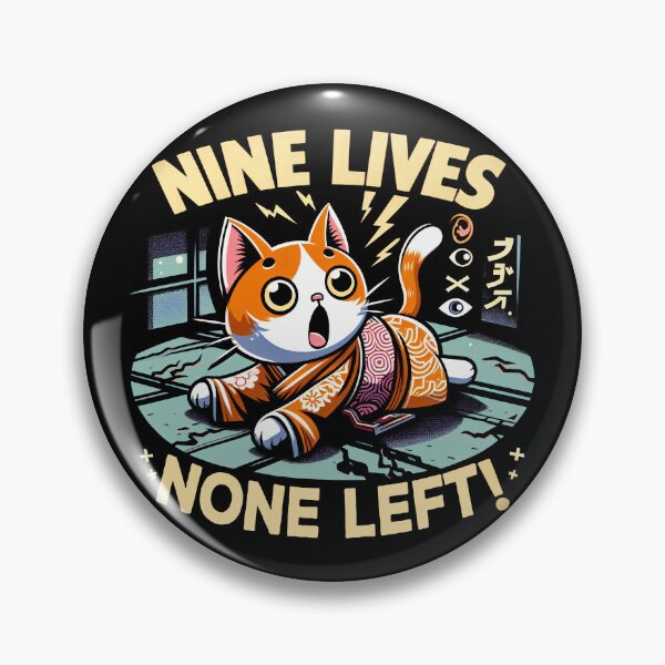 Item preview, Nine lives none left 3 designed and sold by RafaelLima7.